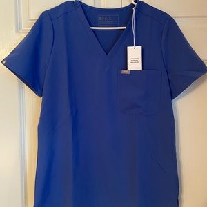 NWT Figs Winning Blue One Pocket